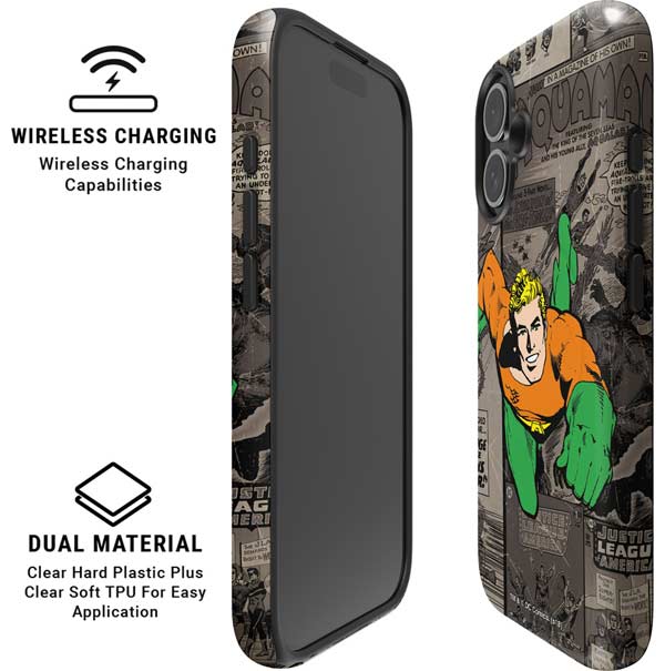 DC Comics Aquaman Classics Art iPhone 16 Magsafe Impact Case