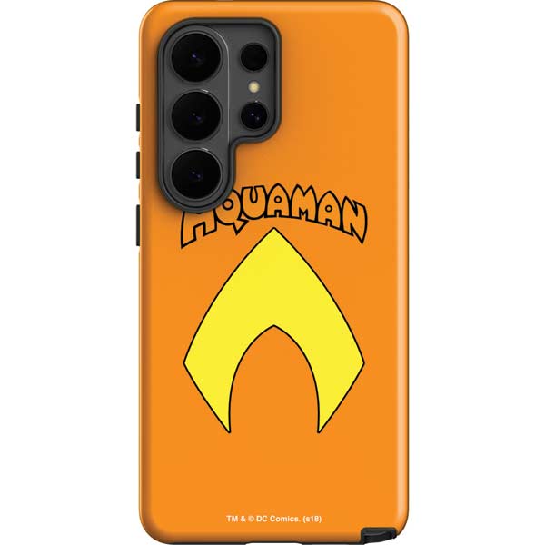 DC Comics Aquaman Classic Logo Galaxy S26 Ultra Impact Case