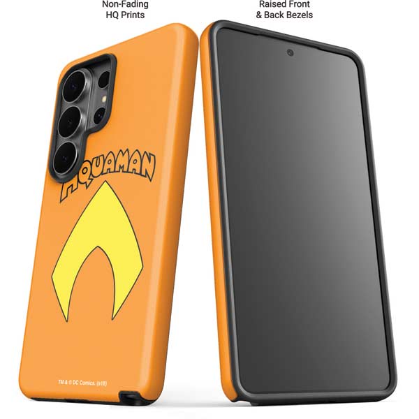 DC Comics Aquaman Classic Logo Galaxy S26 Ultra Impact Case
