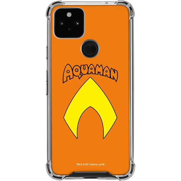 DC Comics Aquaman Classic Logo Pixel Cases