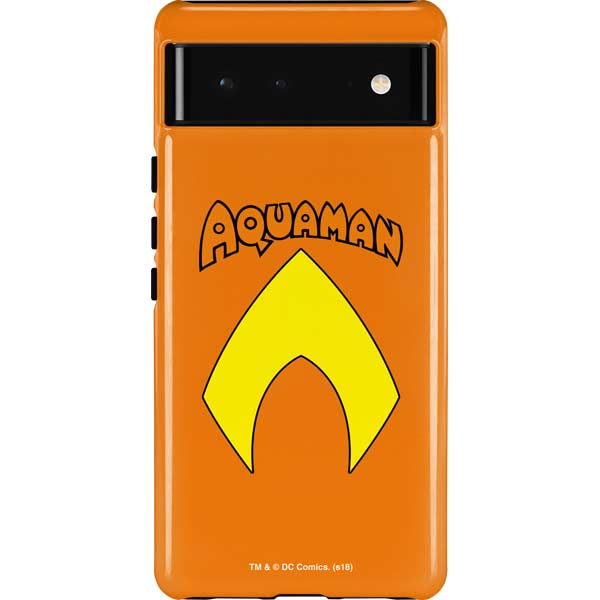 DC Comics Aquaman Classic Logo Pixel Cases