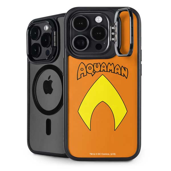 DC Comics Aquaman Classic Logo iPhone 14 Pro Kickstand Case