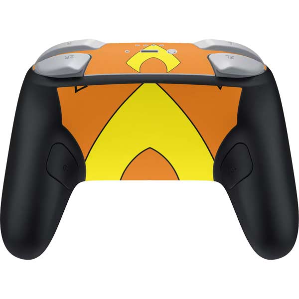 DC Comics Aquaman Classic Logo Nintendo Switch 2 (2025) Pro Controller Skin