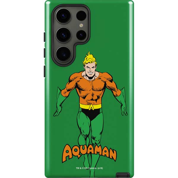 DC Comics Aquaman Classic Art Pose Galaxy S23 Ultra Pro Case