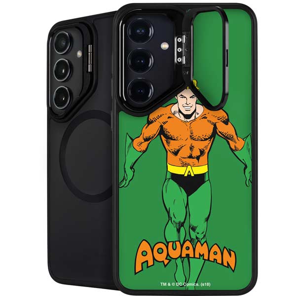 DC Comics Aquaman Classic Art Pose Galaxy S26 Plus Kickstand Case