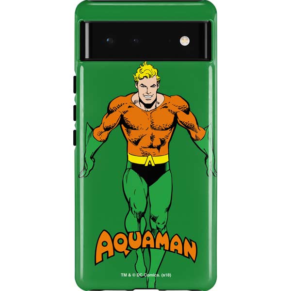 DC Comics Aquaman Classic Art Pose Pixel Cases