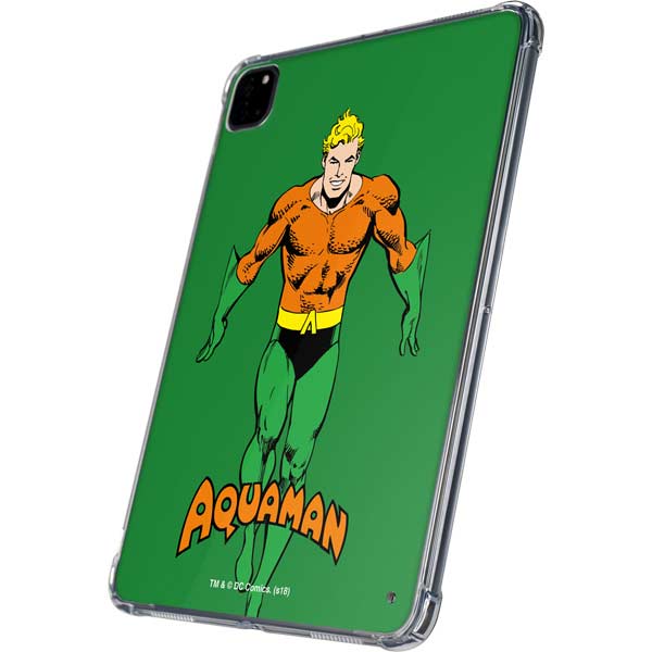 DC Comics Aquaman Classic Art Pose iPad Pro 11in (2024) Clear Case