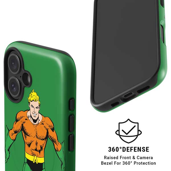 DC Comics Aquaman Classic Art Pose iPhone 16 Magsafe Impact Case