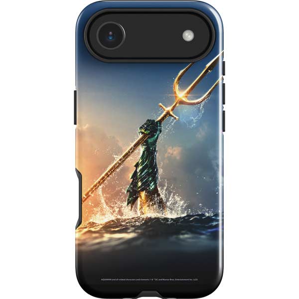 DC Comics Aquaman Movie Poster Trident iPhone 17 Air Impact Case