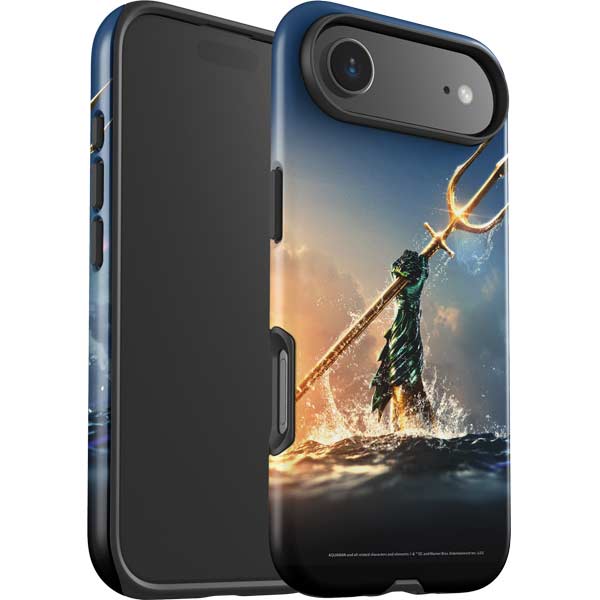 DC Comics Aquaman Movie Poster Trident iPhone 17 Air Impact Case
