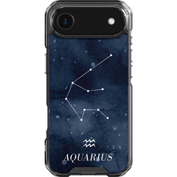 Aquarius Constellation iPhone 17 Air Clear Case