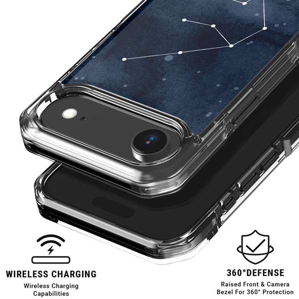 Aquarius Constellation iPhone 17 Air Clear Case