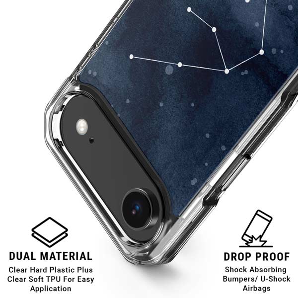Aquarius Constellation iPhone 17 Air Clear Case