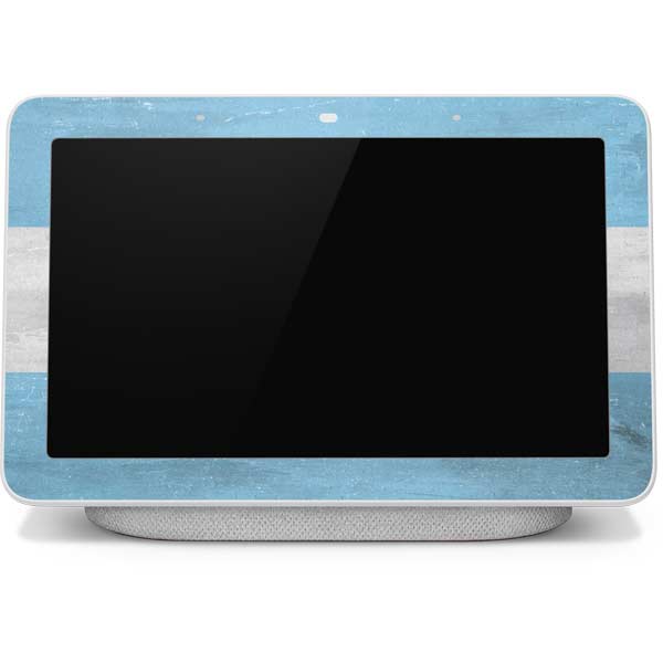 Argentina Flag Distressed Google Home Hub Skin