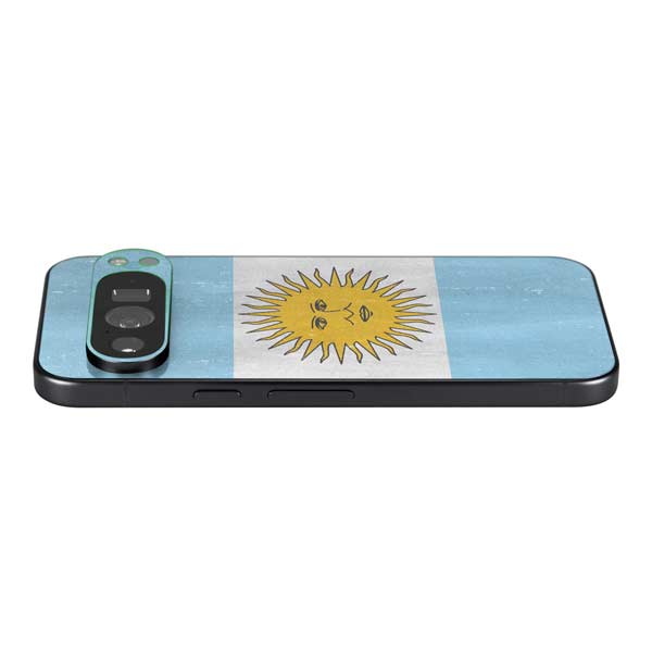 Argentina Flag Distressed Google Pixel 10 Pro XL Skin