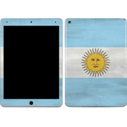 Argentina Flag Distressed iPad Skins