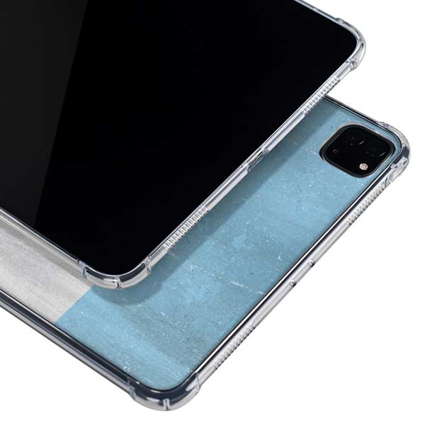 Argentina Flag Distressed iPad Pro 11in (2024) Clear Case