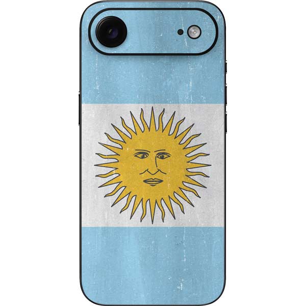 Argentina Flag Distressed iPhone 17 Air Skin