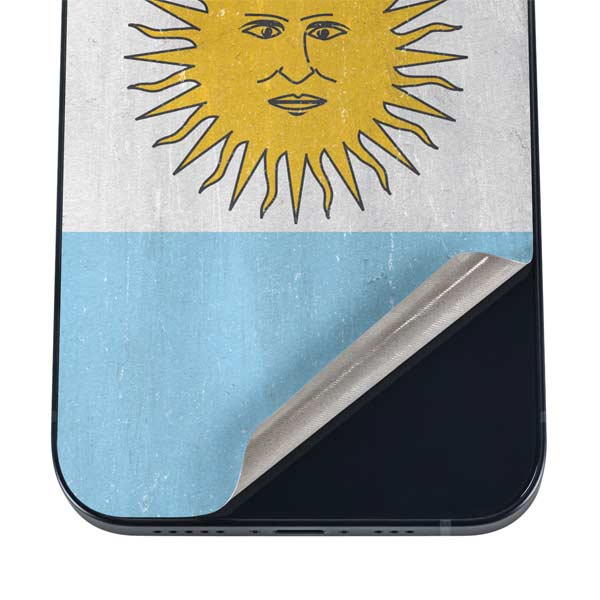 Argentina Flag Distressed iPhone 17 Air Skin
