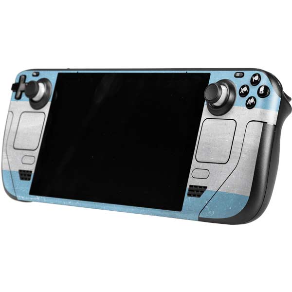 Argentina Flag Distressed Steam Deck Handheld Gaming Computer Skin