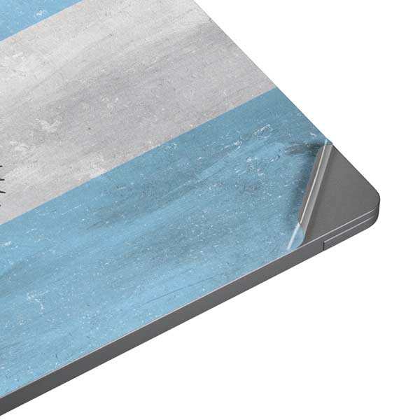 Argentina Flag Distressed Laptop Skins