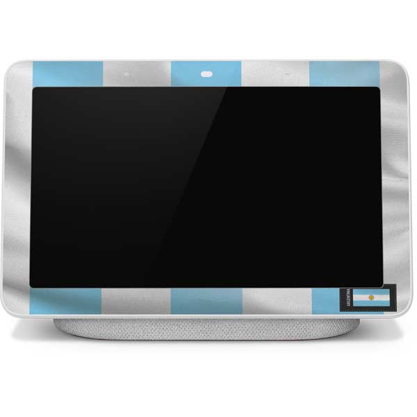 Argentina Soccer Flag Google Home Hub Skin
