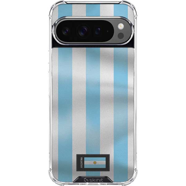 Argentina Soccer Flag Google Pixel 10 Pro Clear Case