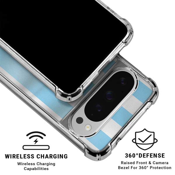Argentina Soccer Flag Google Pixel 10 Pro Clear Case