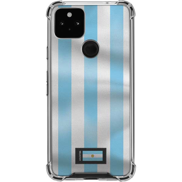Argentina Soccer Flag Pixel Cases
