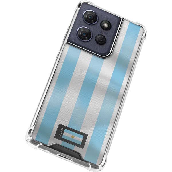 Argentina Soccer Flag Moto G Play 5G (2025) Clear Case