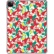 Disney The Little Mermaid Ariel and Flounder Pattern iPad Pro 11in (2024) Clear Case