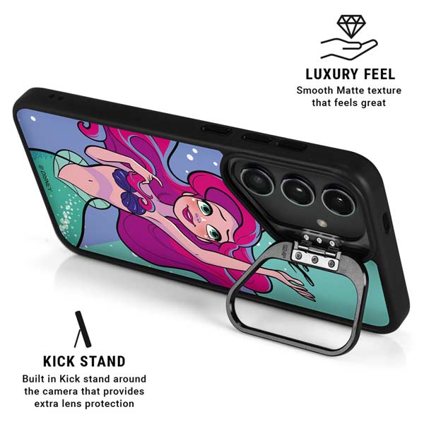 Disney Ariel Galaxy S26 Ultra Kickstand Case