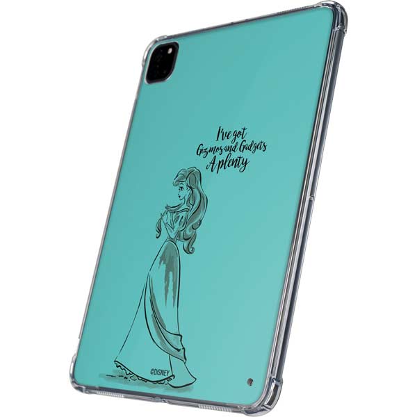Disney Princess Ariel Gizmos and Gadgets Art iPad Pro 11in (2024) Clear Case