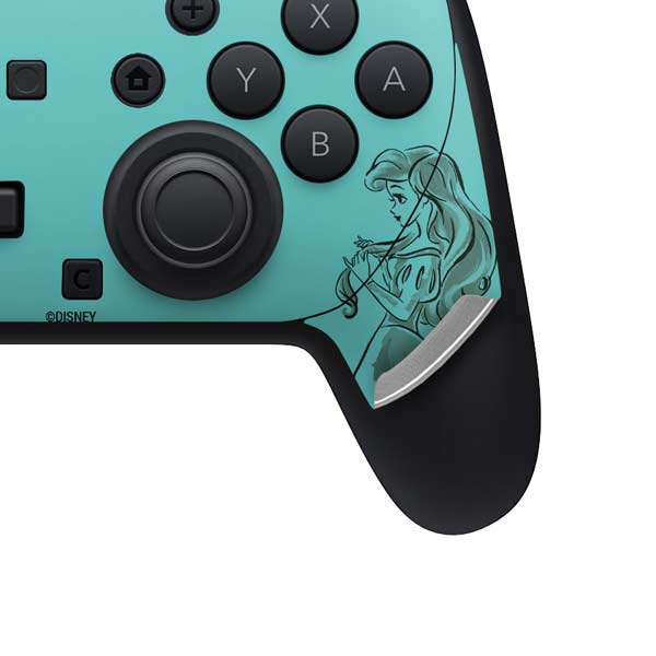 Disney Princess Ariel Gizmos and Gadgets Art Nintendo Switch 2 (2025) Pro Controller Skin
