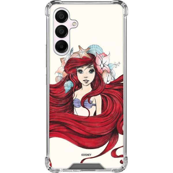 Disney The Little Mermaid Ariel Illustration Galaxy A16 5G Clear Case