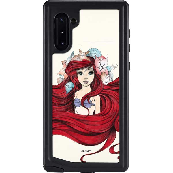 Disney The Little Mermaid Ariel Illustration Galaxy Cases