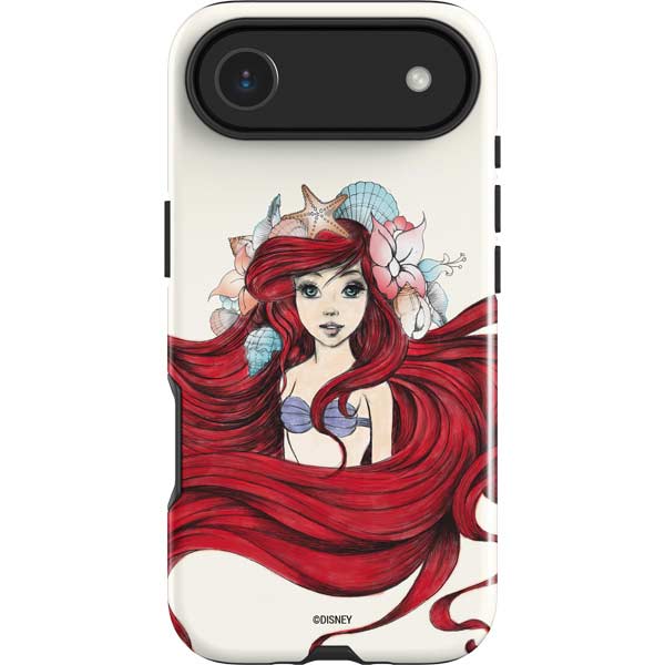 Disney The Little Mermaid Ariel Illustration iPhone 17 Air Impact Case