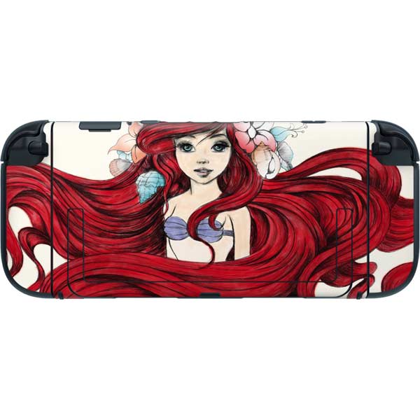 Disney The Little Mermaid Ariel Illustration Nintendo Switch 2 (2025) with Joy-Con Skin