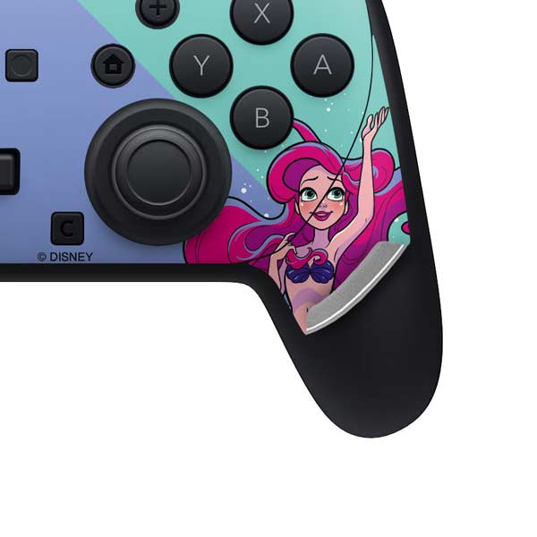 Disney Ariel Nintendo Switch 2 (2025) Pro Controller Skin