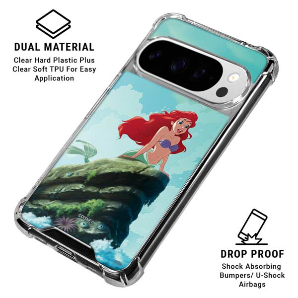 Disney The Little Mermaid Ariel Part of Your World Google Pixel 10 Pro Clear Case