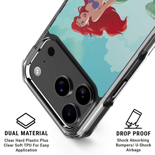 Disney The Little Mermaid Ariel Part of Your World iPhone 17 Pro Clear Case