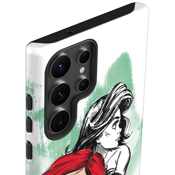 Disney Princess Ariel Sketch Art Galaxy S23 Ultra Pro Case