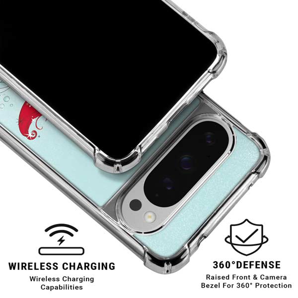 Disney The Little Mermaid Ariel Sparkles Art Google Pixel 10 Pro XL Clear Case