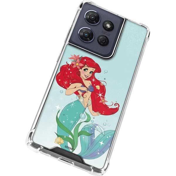 Disney The Little Mermaid Ariel Sparkles Art Moto G Power 5G (2025) Clear Case