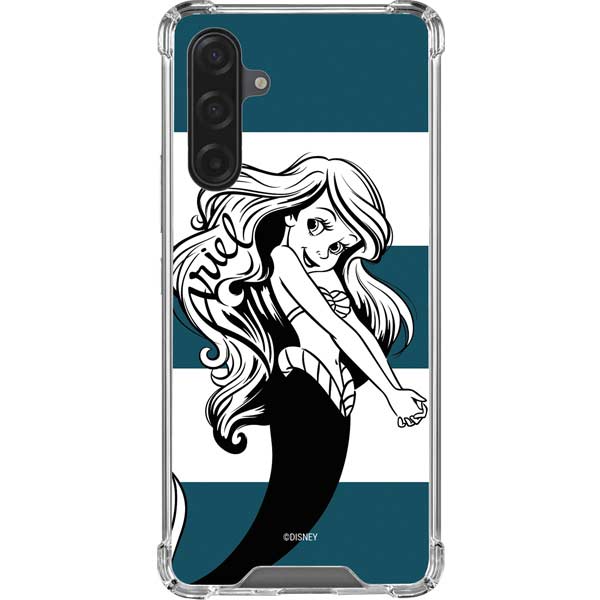 Disney The Little Mermaid Ariel Stripes Galaxy Cases