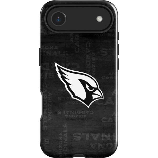 NFL Arizona Cardinals Black & White iPhone 17 Air Impact Case