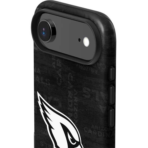 NFL Arizona Cardinals Black & White iPhone 17 Air Impact Case