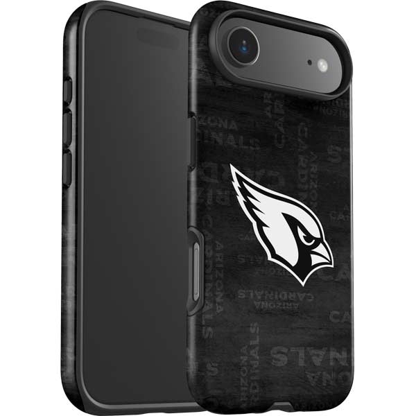 NFL Arizona Cardinals Black & White iPhone 17 Air Impact Case