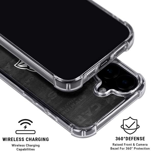 NFL Arizona Cardinals Black & White iPhone 17 MagSafe Case