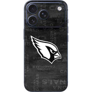 NFL Arizona Cardinals Black & White iPhone 17 Pro Max Skin